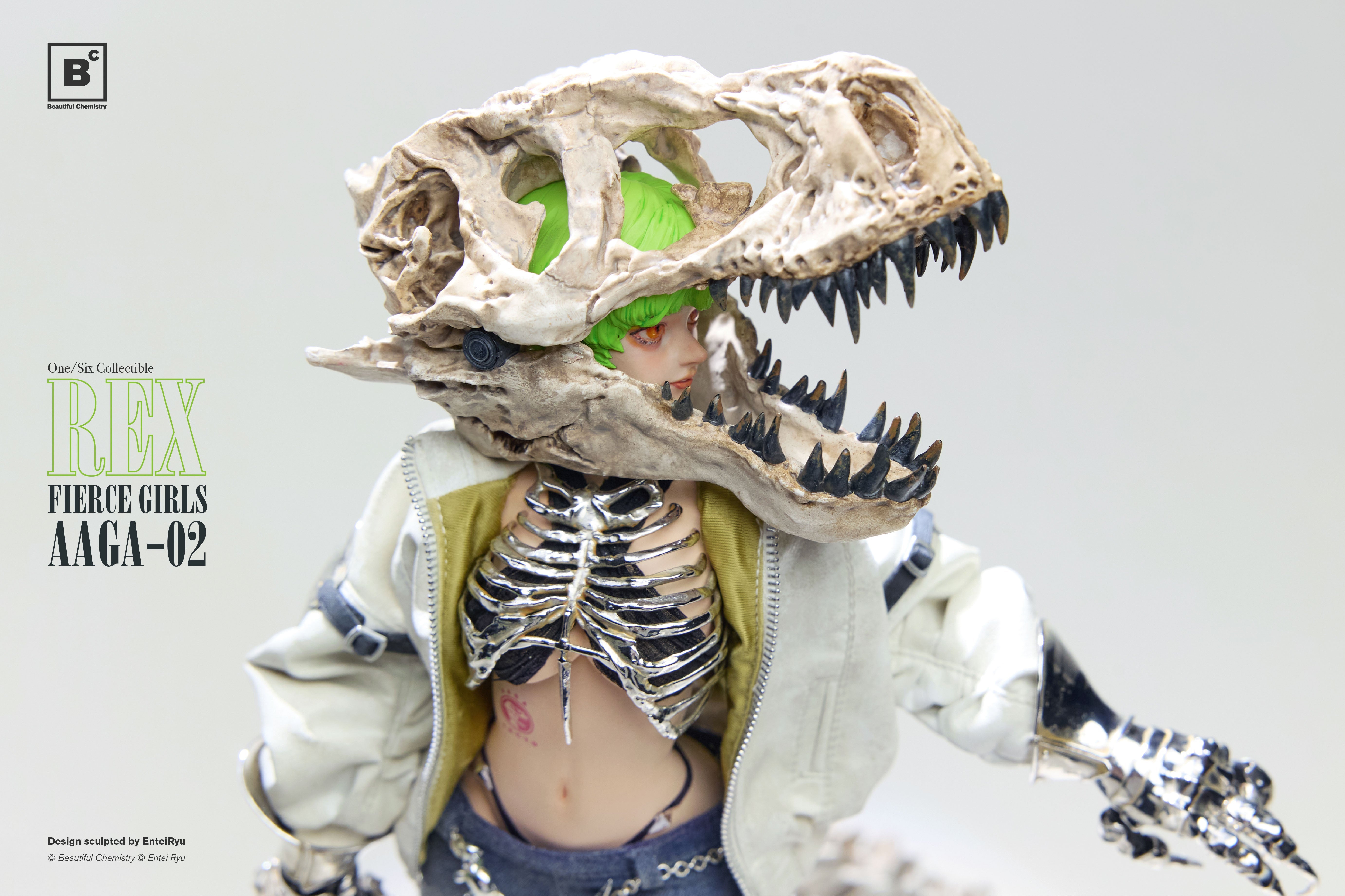 Underverse Beautiful Chemistry BONEGIRL AAGA-02 GUNNER REX 1/6