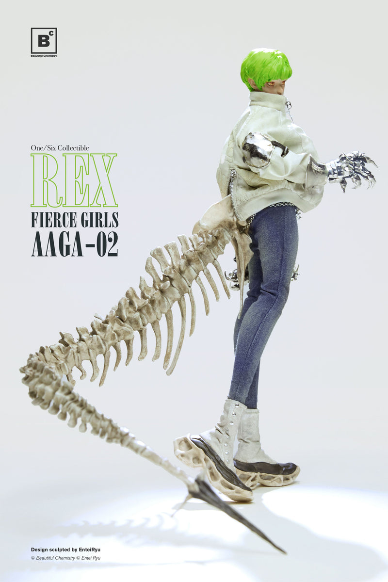 Underverse Beautiful Chemistry BONEGIRL AAGA-02 GUNNER REX 1/6 Action Figure