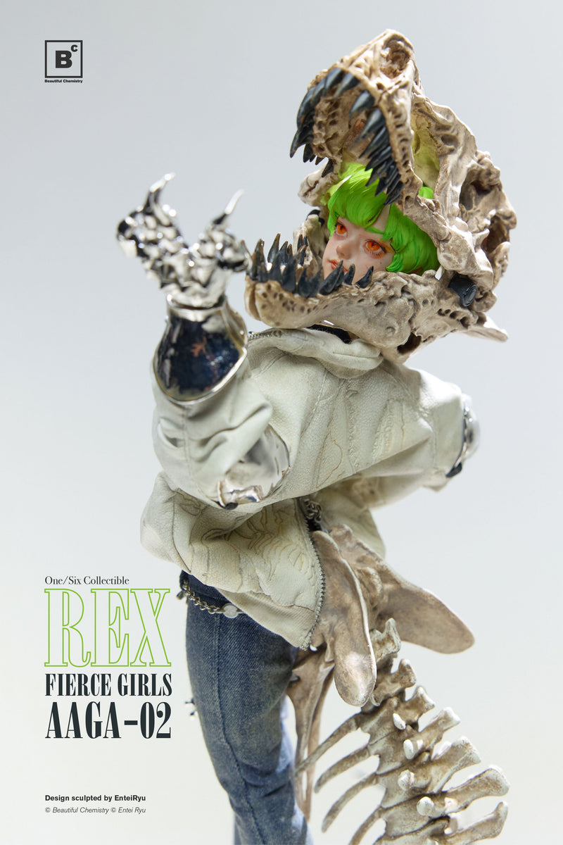 Underverse Beautiful Chemistry BONEGIRL AAGA-02 GUNNER REX 1/6 Action Figure