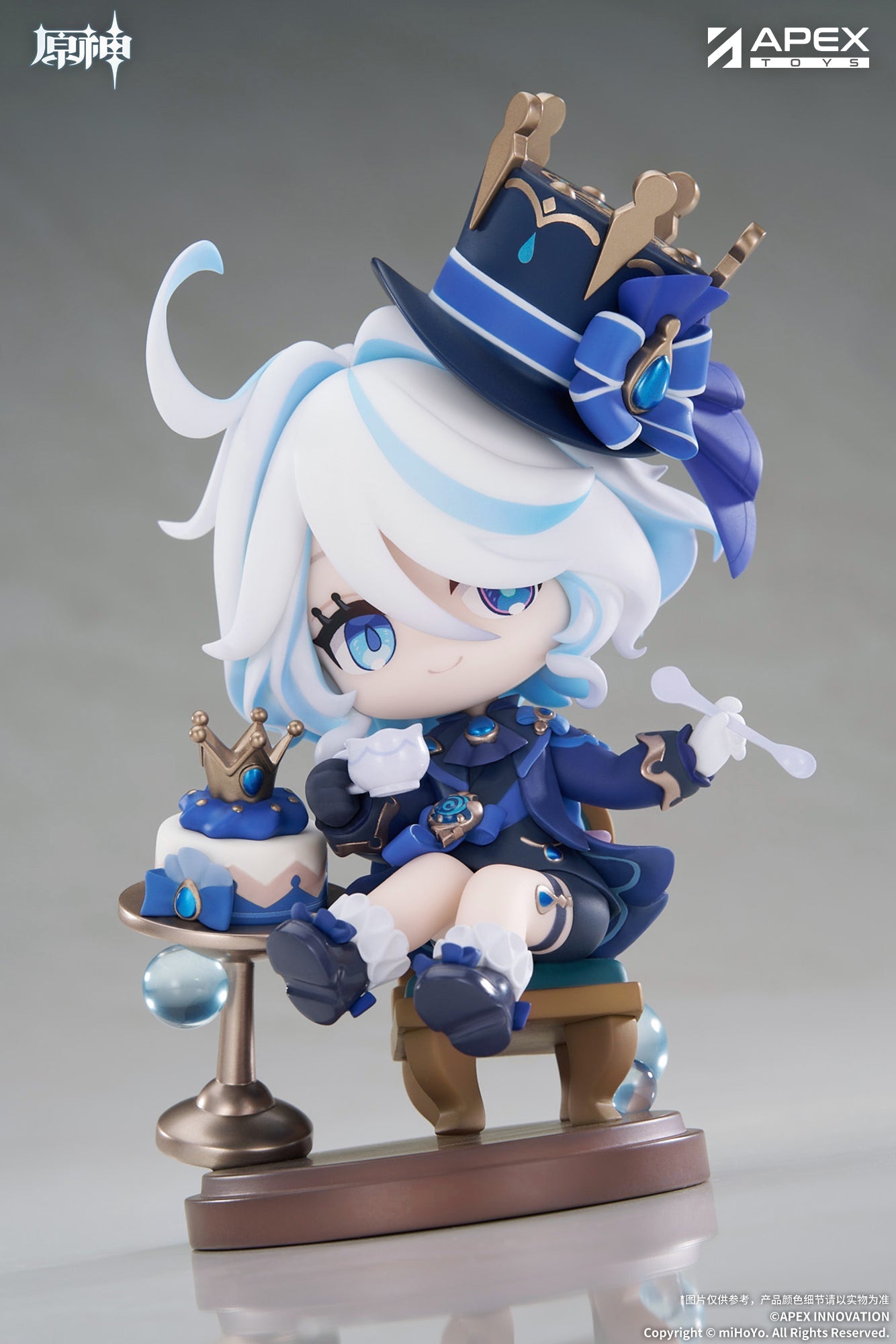 chibi（専用）/5 APEX Genshin Impact Furina Amai Gogo no Sanbika Chibi Chara Figure