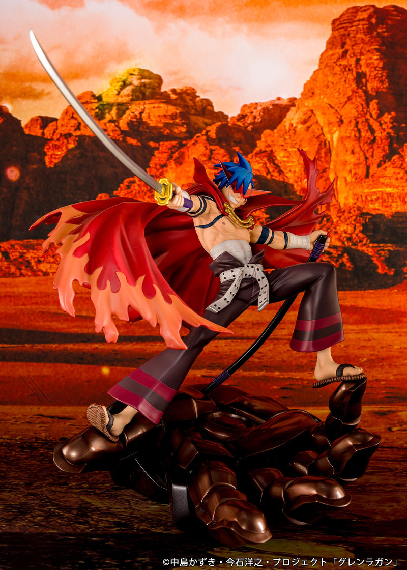 BEWEIS Gurren Lagann Kamina & Gurren Figur JAPAN OFFIZIELL