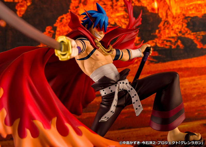 BEWEIS Gurren Lagann Kamina & Gurren Figur JAPAN OFFIZIELL