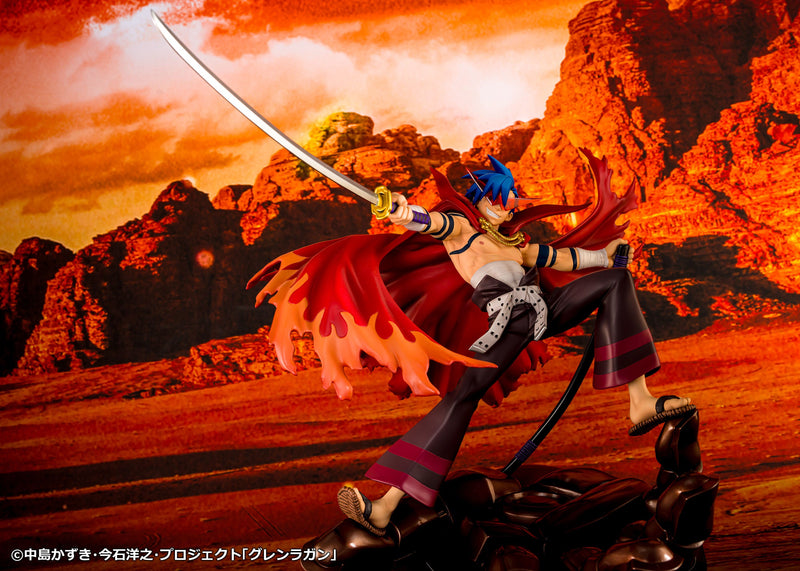 BEWEIS Gurren Lagann Kamina & Gurren Figur JAPAN OFFIZIELL