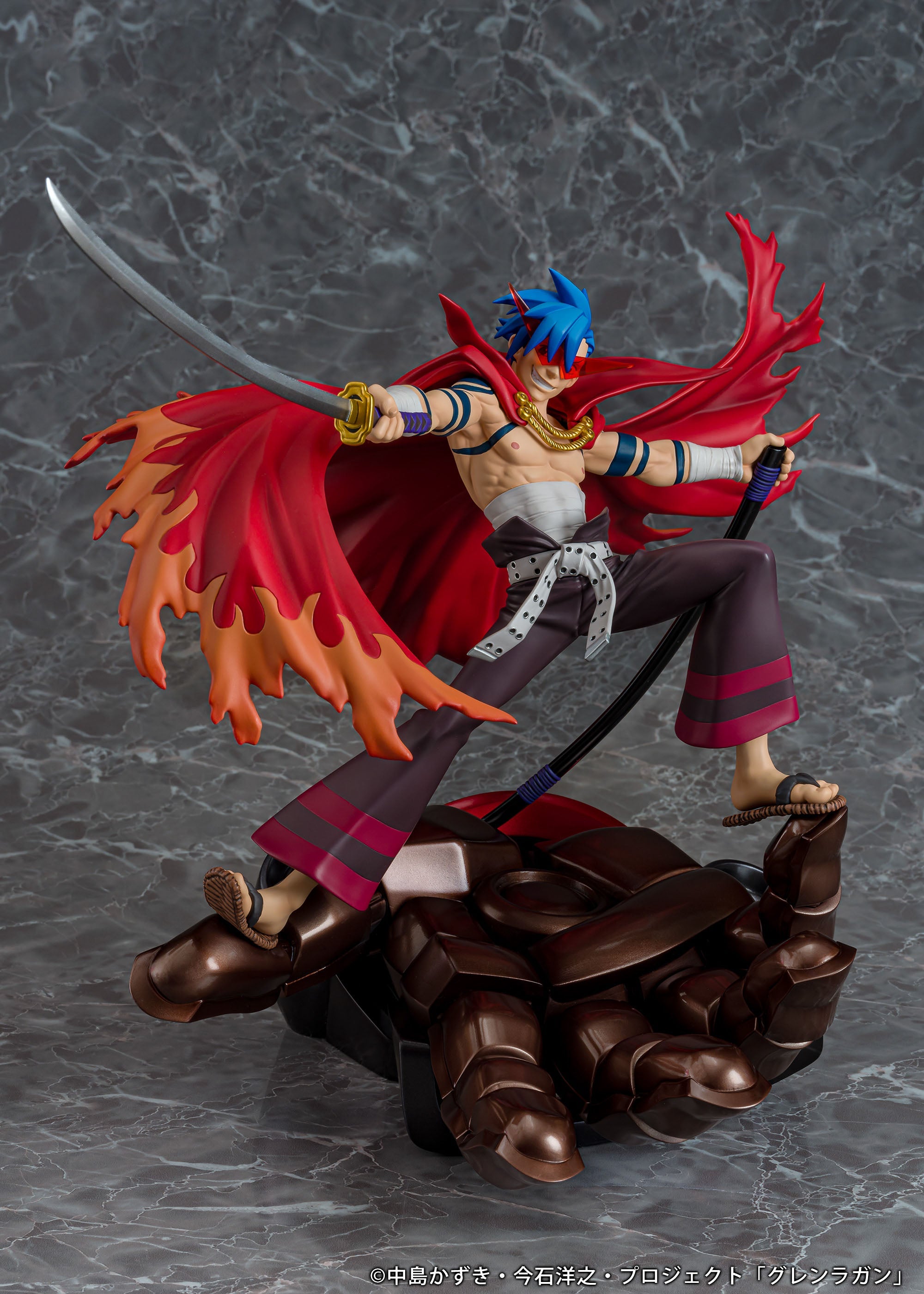 PROOF Gurren Lagann Kamina & Gurren Figure JAPAN OFFICIAL