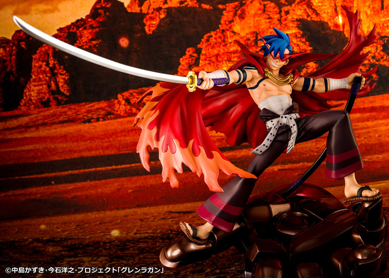BEWEIS Gurren Lagann Kamina & Gurren Figur JAPAN OFFIZIELL