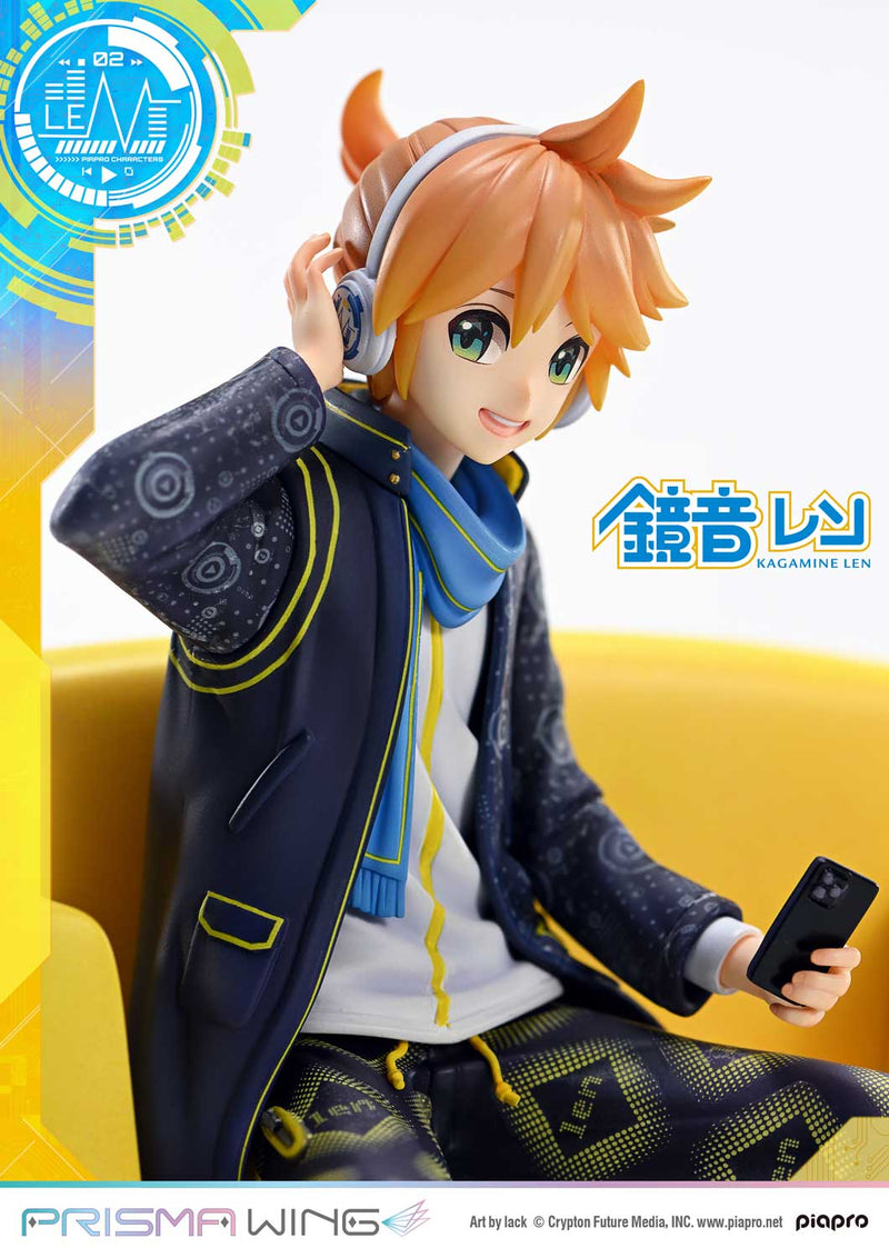 Prime 1 Studio PRISMA WING Piapro Characters Kagamine Len Art by lack 1/7 Figure