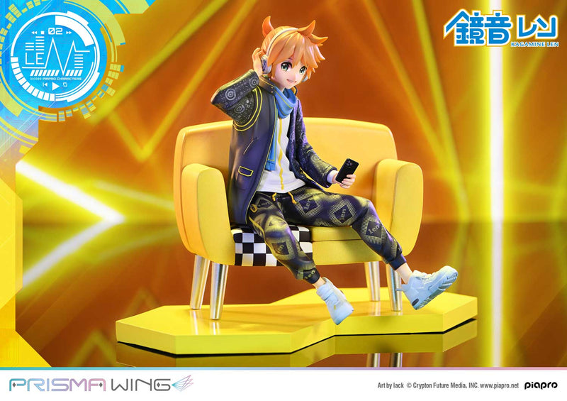 Prime 1 Studio PRISMA WING Piapro Characters Kagamine Len Art by lack 1/7 Figure