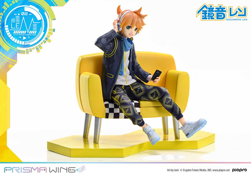 Prime 1 Studio PRISMA WING Piapro Characters Kagamine Len Art by lack 1/7 Figure