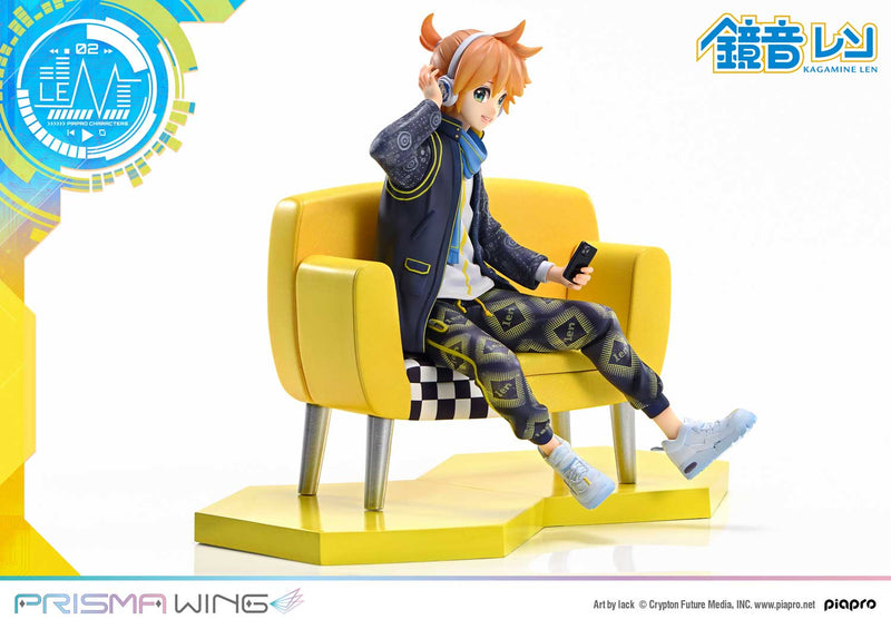 Prime 1 Studio PRISMA WING Piapro Characters Kagamine Len Art by lack 1/7 Figure