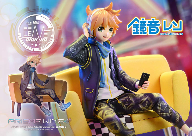 Prime 1 Studio PRISMA WING Piapro Characters Kagamine Len Art by lack 1/7 Figure