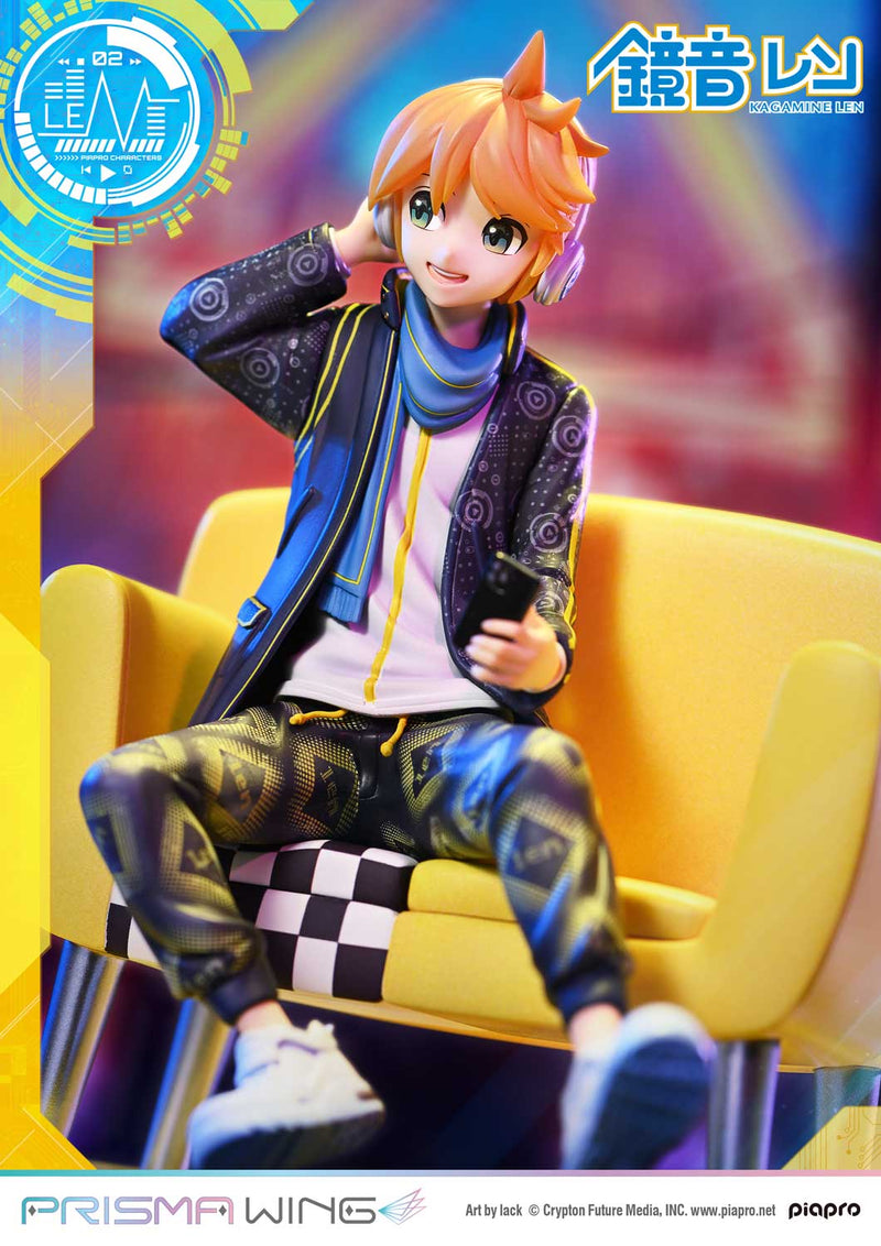Prime 1 Studio PRISMA WING Piapro Characters Kagamine Len Art by lack 1/7 Figure