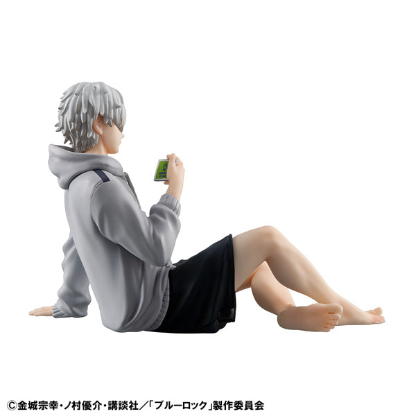 MegaHouse G.E.M. Series Blue Lock Seishirou Nagi Repaint Ver. Palm Size Figure