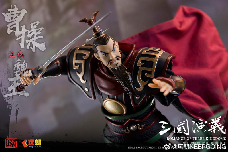 KEEPGOING Studio Sangokushiengi Cao Cao 1/12 Action Figure GIAPPONE UFFICIALE