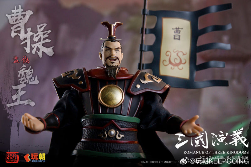 KEEPGOING Studio Sangokushiengi Cao Cao 1/12 Action Figure GIAPPONE UFFICIALE