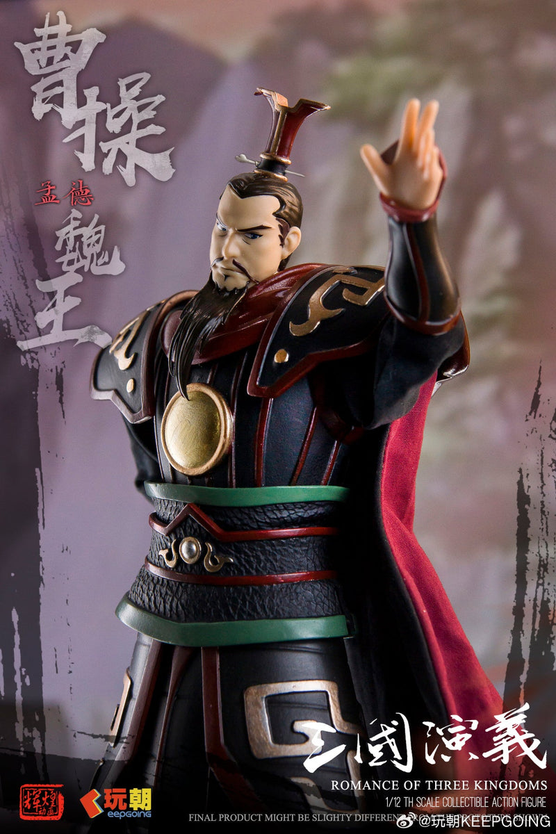KEEPGOING Studio Sangokushiengi Cao Cao 1/12 Action Figure GIAPPONE UFFICIALE