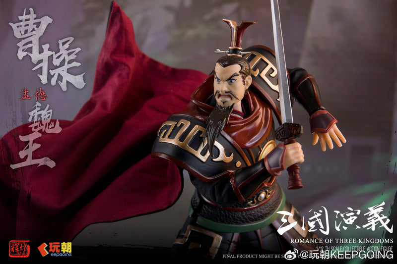 KEEPGOING Studio Sangokushiengi Cao Cao 1/12 Action Figure GIAPPONE UFFICIALE