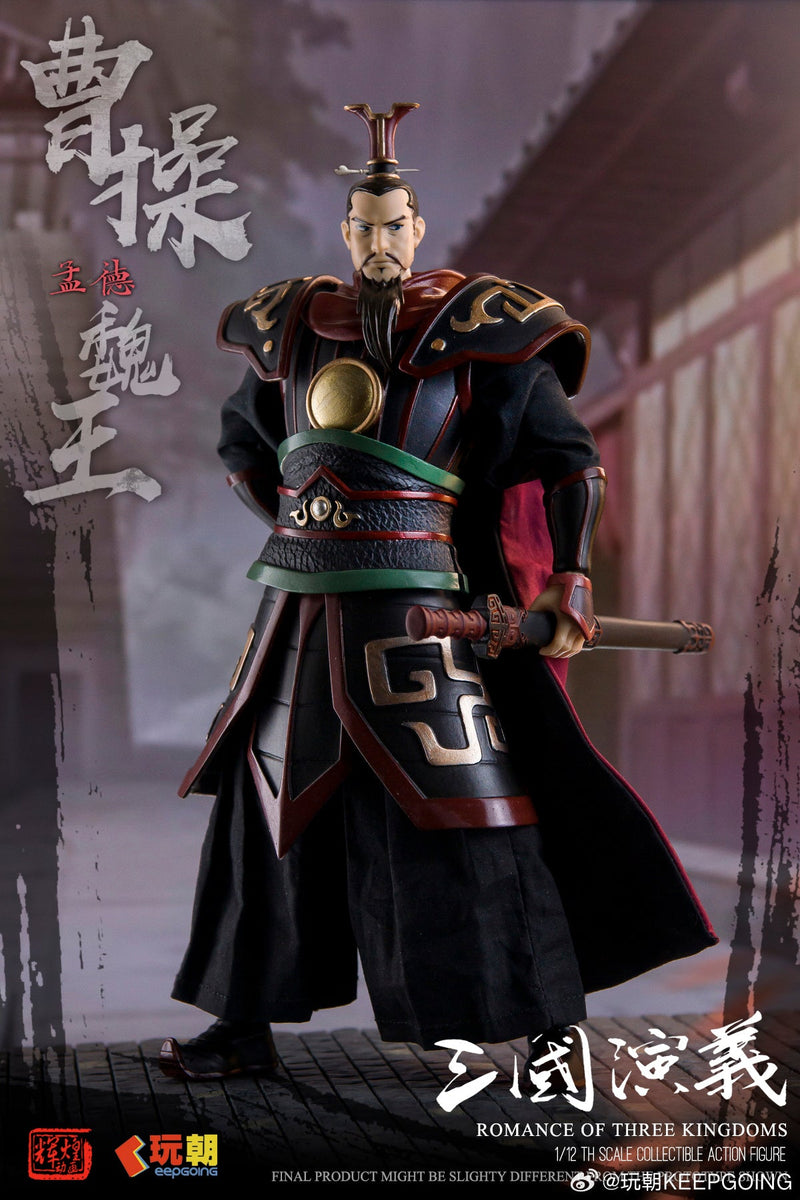 KEEPGOING Studio Sangokushiengi Cao Cao 1/12 Action Figure GIAPPONE UFFICIALE