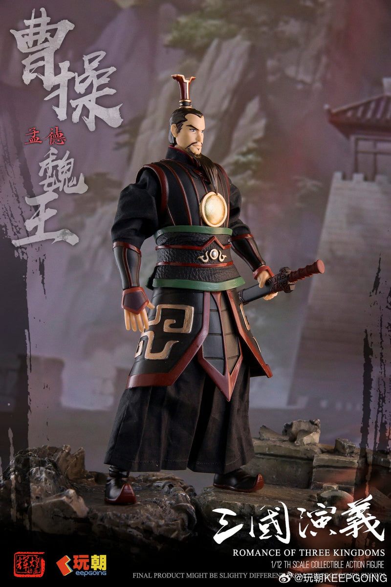 KEEPGOING Studio Sangokushiengi Cao Cao 1/12 Action Figure GIAPPONE UFFICIALE