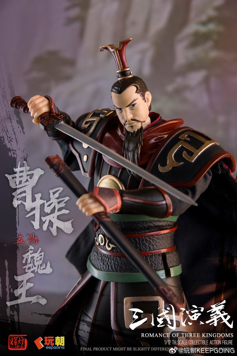 KEEPGOING Studio Sangokushiengi Cao Cao 1/12 Action Figure GIAPPONE UFFICIALE