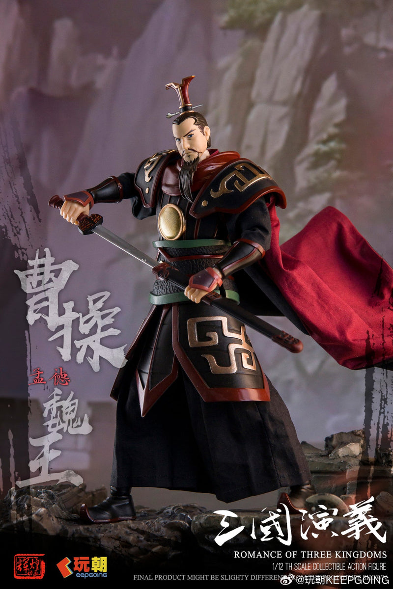 KEEPGOING Studio Sangokushiengi Cao Cao 1/12 Action Figure GIAPPONE UFFICIALE