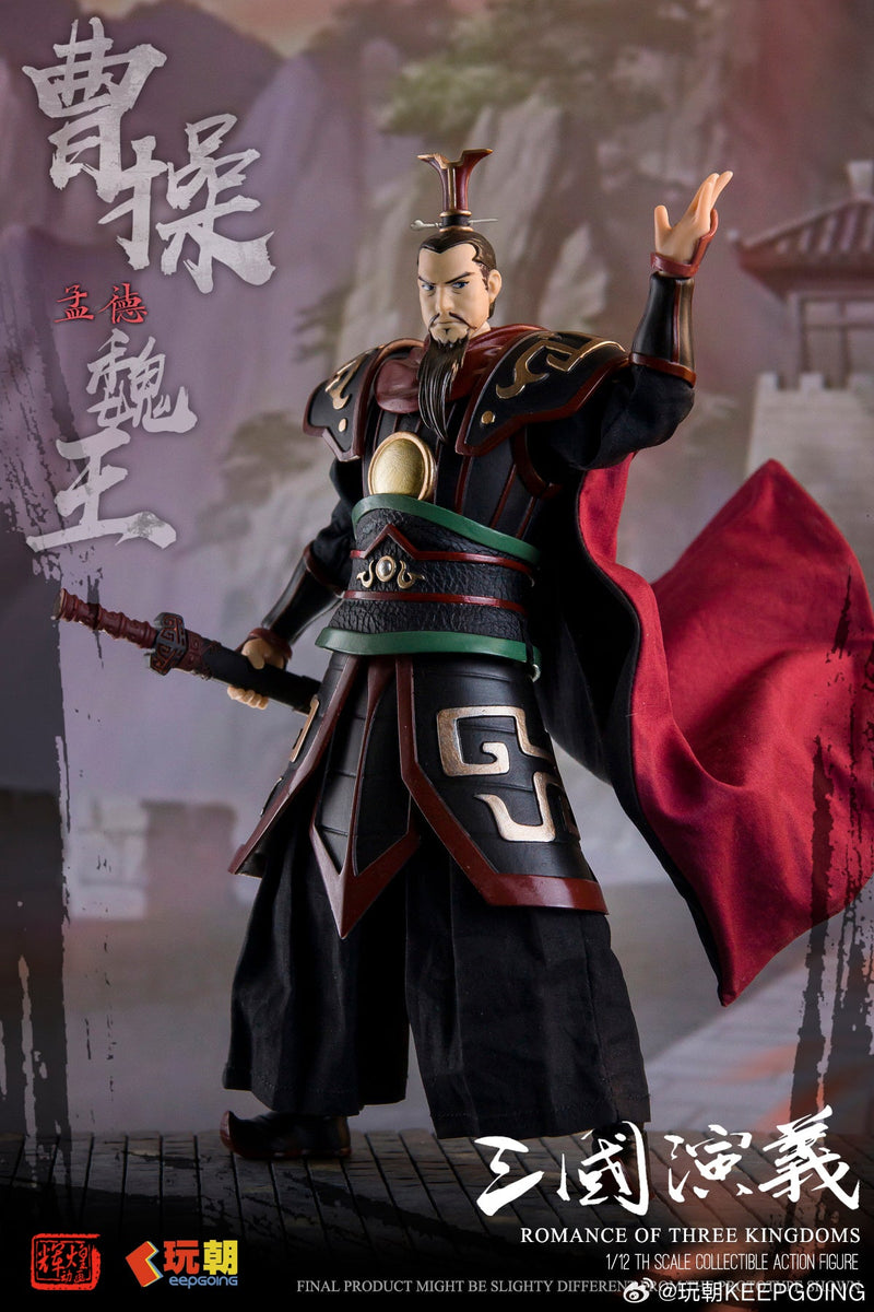 KEEPGOING Studio Sangokushiengi Cao Cao 1/12 Action Figure GIAPPONE UFFICIALE