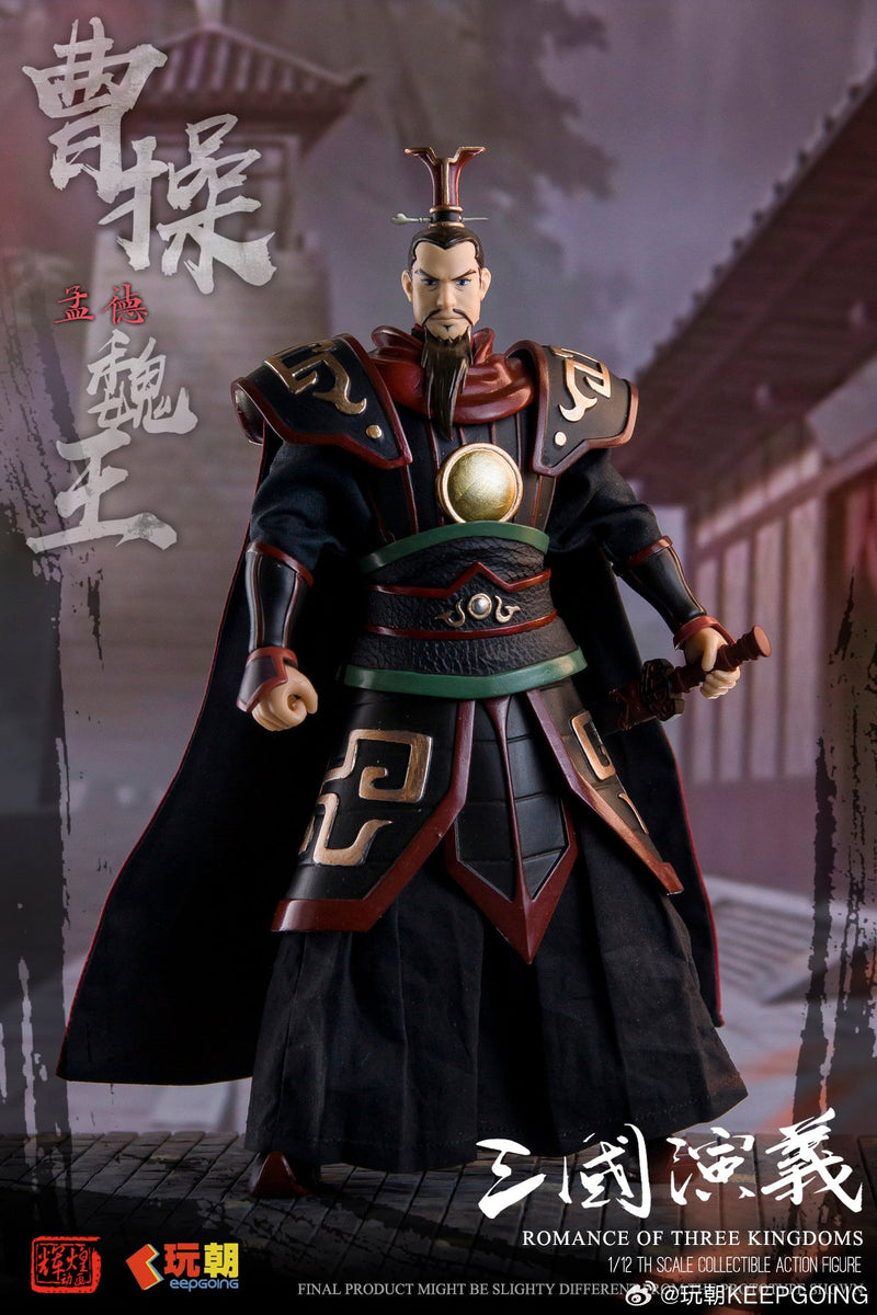 KEEPGOING Studio Sangokushiengi Cao Cao 1/12 Action Figure GIAPPONE UFFICIALE