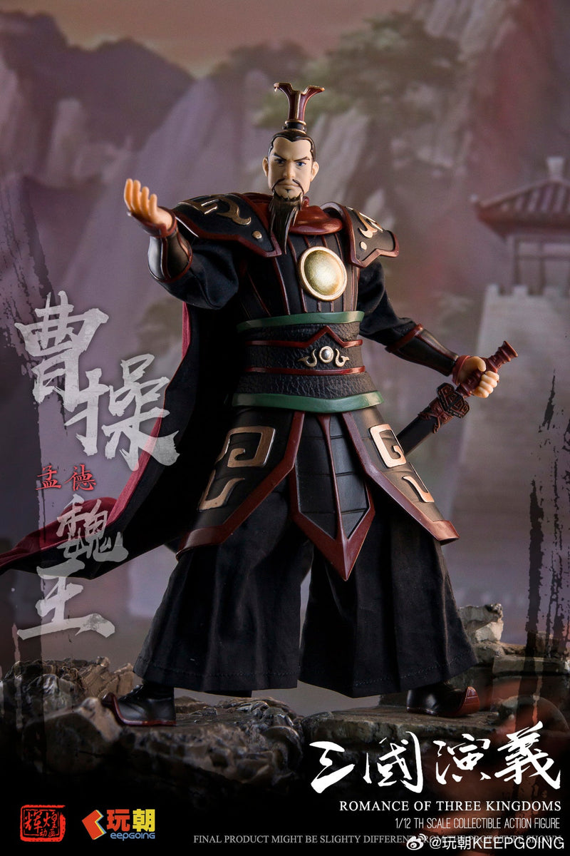 KEEPGOING Studio Sangokushiengi Cao Cao 1/12 Action Figure GIAPPONE UFFICIALE