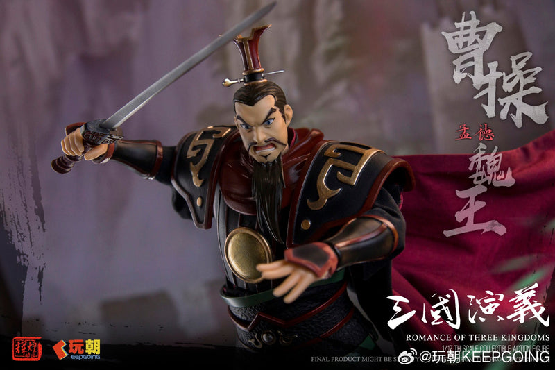 KEEPGOING Studio Sangokushiengi Cao Cao 1/12 Action Figure GIAPPONE UFFICIALE