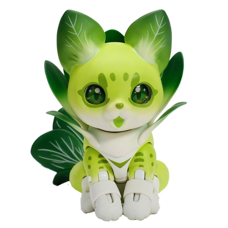 【非売品・超希少】[Z.O.A] Humanical Garden 19th TOYSCOMIC x BLACKBOX Vegetable Fairy Mini Bok Choy Serval Action