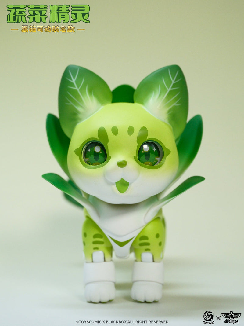 TOYSCOMIC x BLACKBOX Vegetable Fairy Mini Bok Choy Serval Action Figure JAPAN