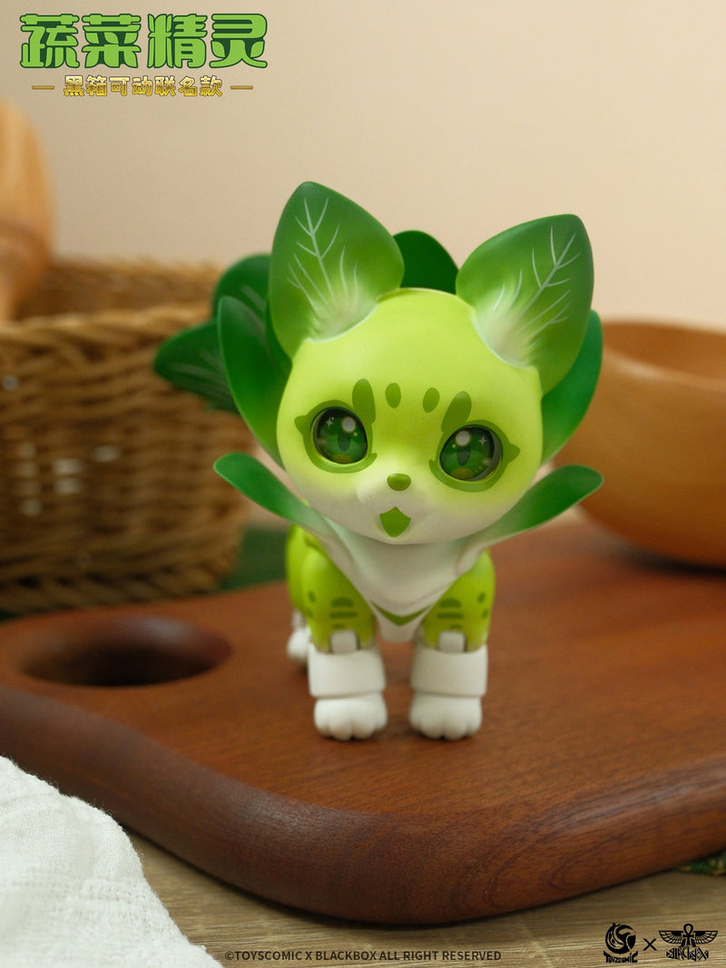 TOYSCOMIC x BLACKBOX Vegetable Fairy Mini Bok Choy Serval Action Figure JAPAN