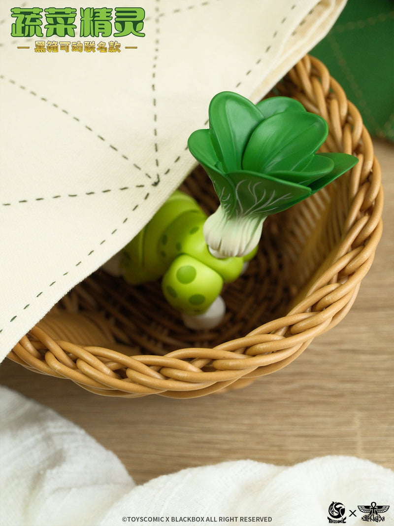 TOYSCOMIC x BLACKBOX Vegetable Fairy Mini Bok Choy Serval Action Figure JAPAN