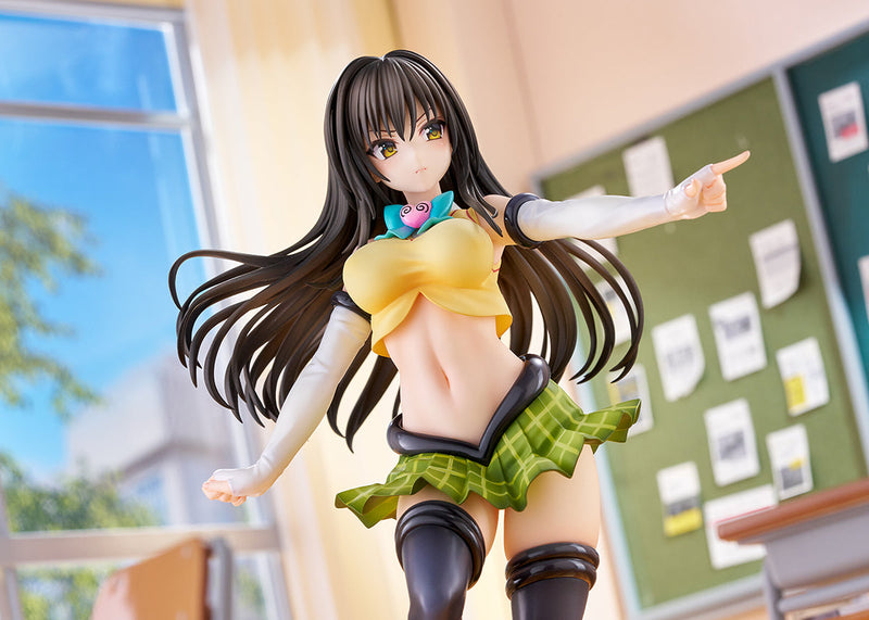 ques Q To Love-Ru Darkness Yui Kotegawa Arranged Uniform Version 1/7 Figure
