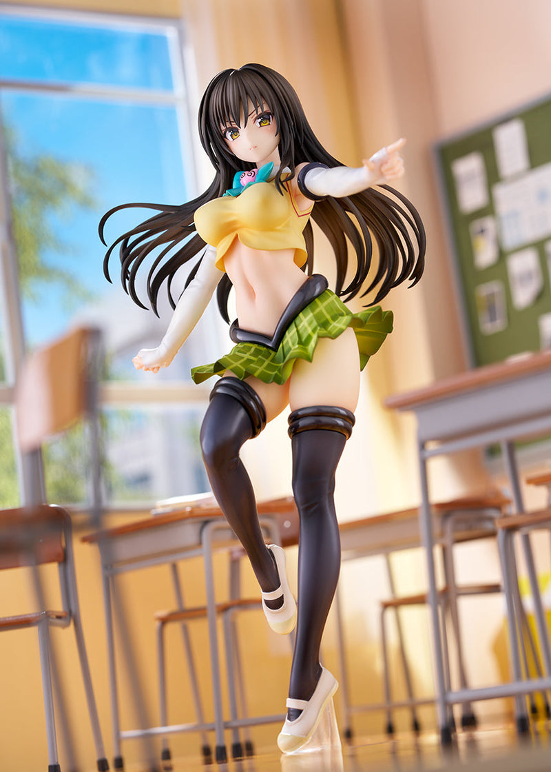 ques Q To Love-Ru Darkness Yui Kotegawa Arranged Uniform Version 1/7 Figure