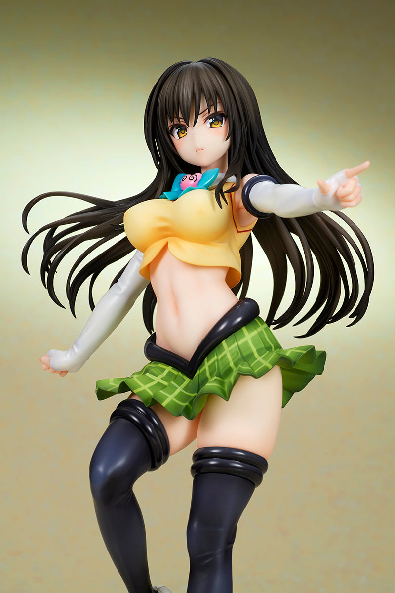 ques Q To Love-Ru Darkness Yui Kotegawa Arranged Uniform Version 1/7 Figure