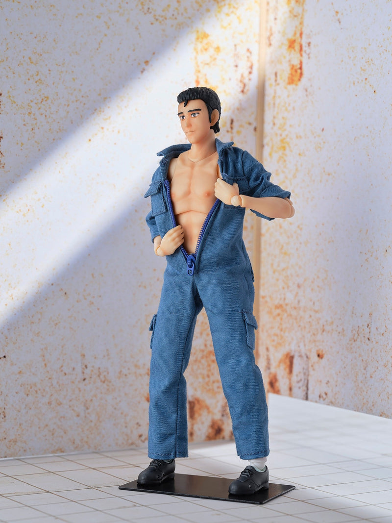 Daiki Kougyou Kuso Miso Technique Yaranaika Abe san Healthy Ver. Figurine 1/12