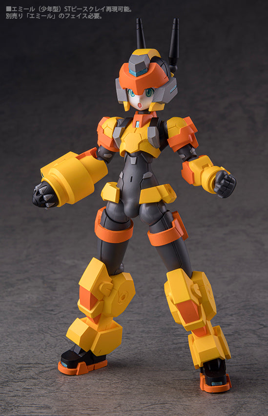 Polynian Lena Emil ST Peace Clay M Actionfigur JAPAN OFFIZIELL