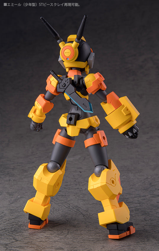 Polynian Lena Emil ST Peace Clay M Actionfigur JAPAN OFFIZIELL