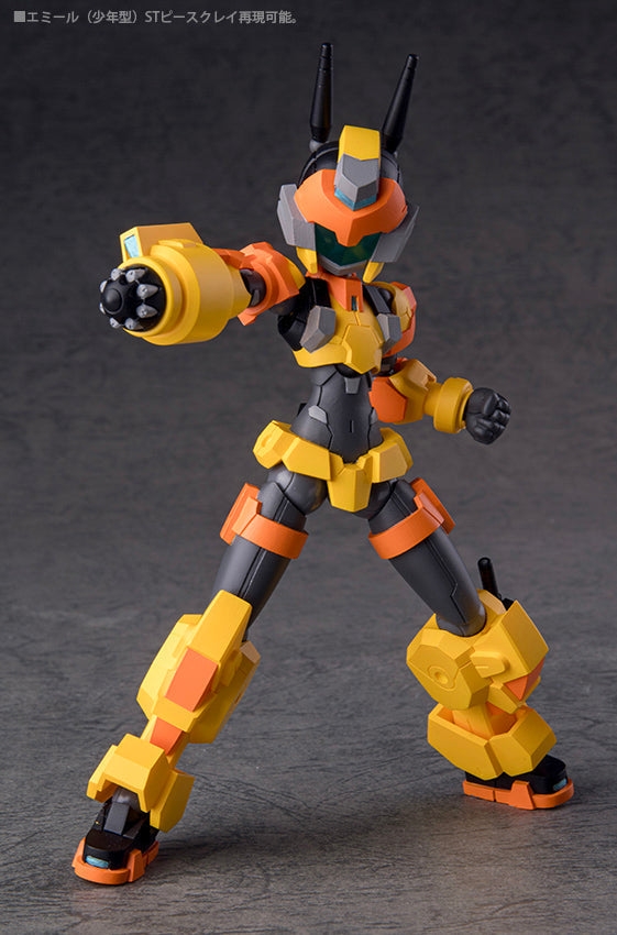 Polynian Lena Emil ST Peace Clay M Actionfigur JAPAN OFFIZIELL