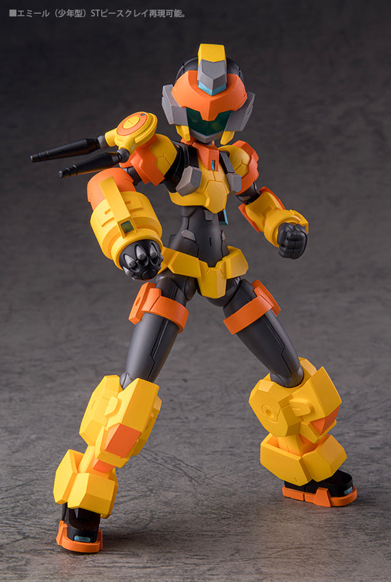 Polynian Lena Emil ST Peace Clay M Actionfigur JAPAN OFFIZIELL