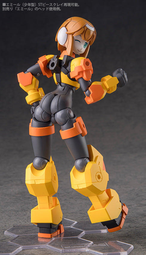 Polynian Lena Emil ST Peace Clay M Actionfigur JAPAN OFFIZIELL