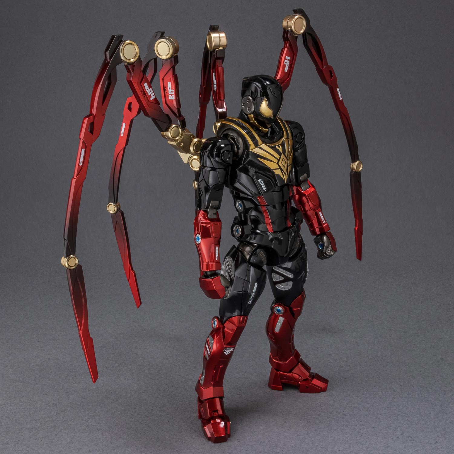 Fighting Armor Marvel Production Iron Spider Miles Morales Action