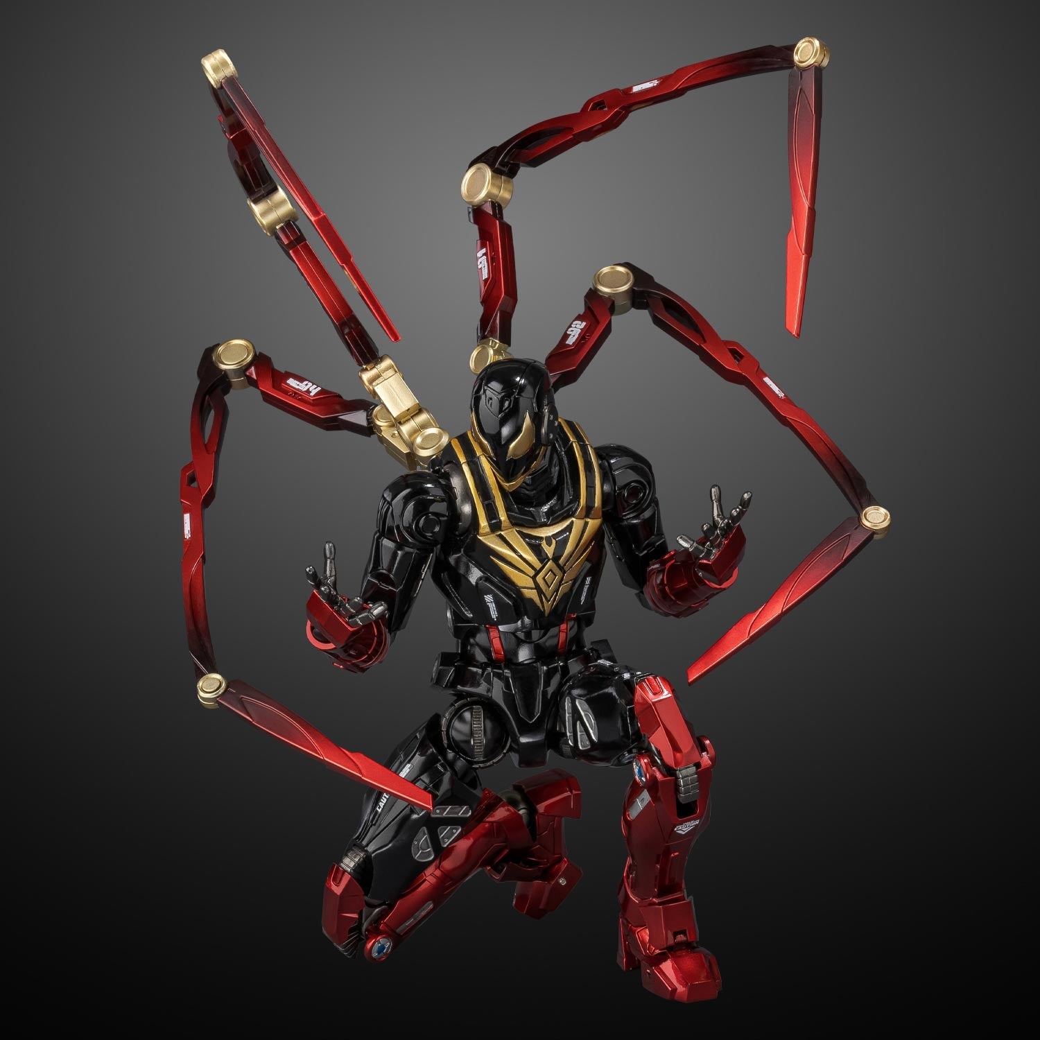 Fighting Armor Marvel Production Iron Spider Miles Morales Action