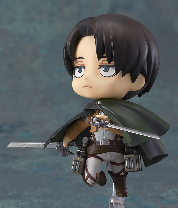 Good Smile Company Nendoroid Attack on Titan Levi Actionfigur JAPAN OFFIZIELL