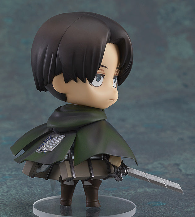 Good Smile Company Nendoroid Attack on Titan Levi Actionfigur JAPAN OFFIZIELL