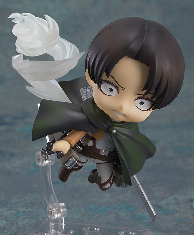 Good Smile Company Nendoroid Attack on Titan Levi Actionfigur JAPAN OFFIZIELL