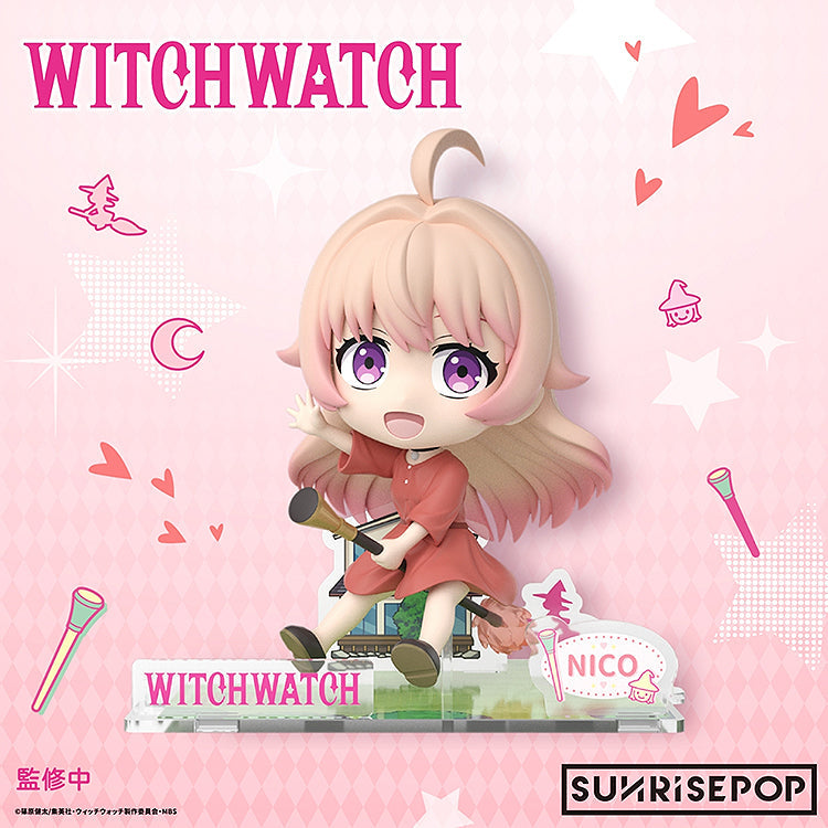 SUNRISEPOP Figur Sit Witch Watch Nico JAPAN OFFIZIELL