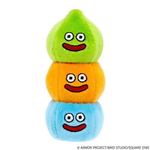 Square Enix Smile Slime Let's Squeeze! Dragon Quest Slime Stack Plush JAPAN