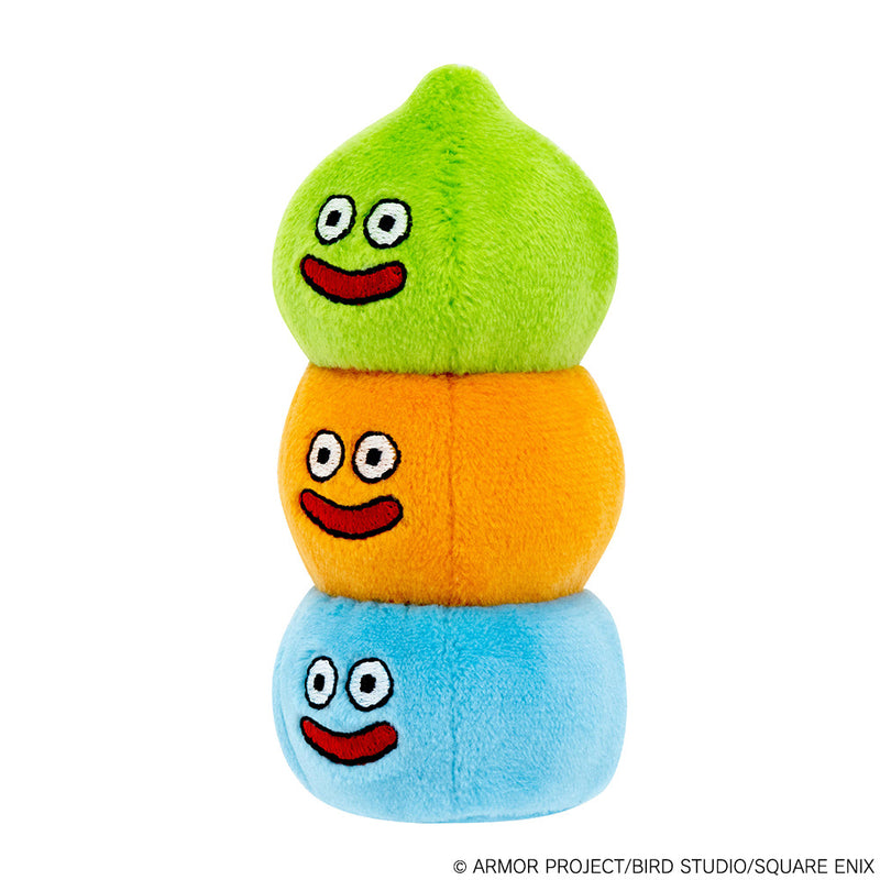 Square Enix Smile Slime Let's Squeeze! Dragon Quest Slime Stack Plush JAPAN