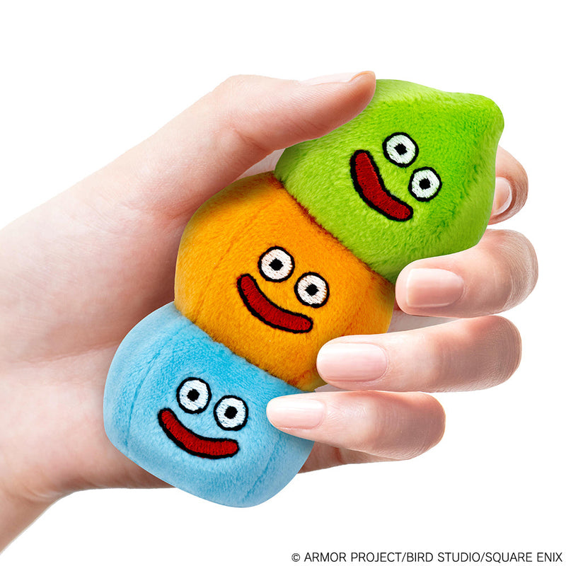 Square Enix Smile Slime Let's Squeeze! Dragon Quest Slime Stack Plush JAPAN